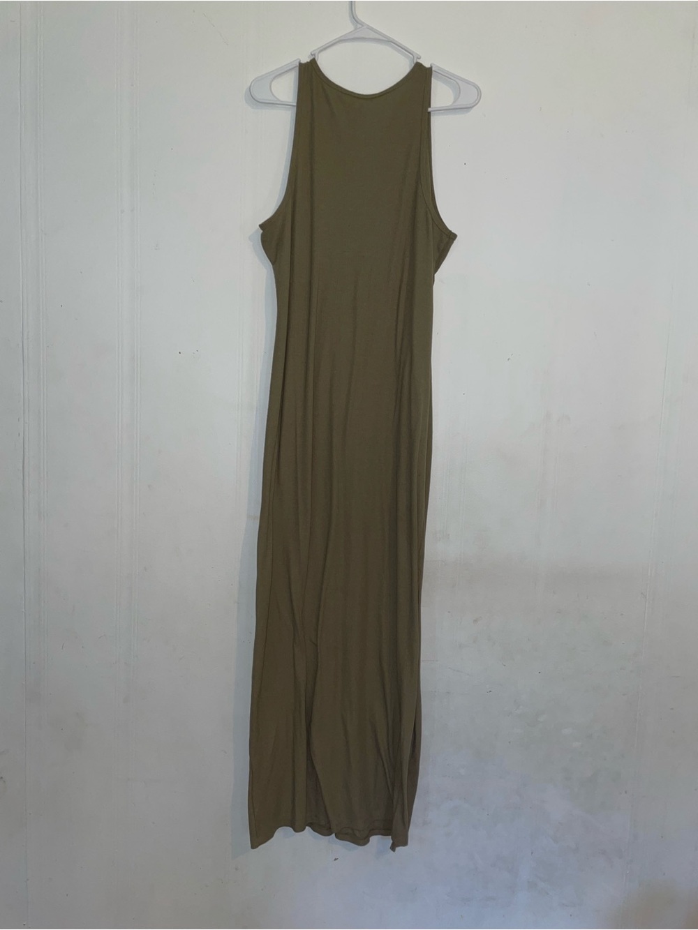 SO Green Ribbed Maxi Racerback Dress - Picture 7 of 7